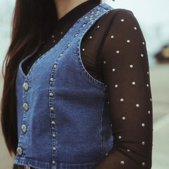 Pecos Queen Denim Vest - Picture 5 of 5